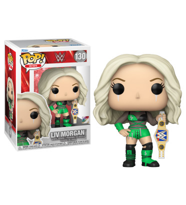 LIV MORGAN AVEC CEINTURE / WWE / FIGURINE FUNKO POP