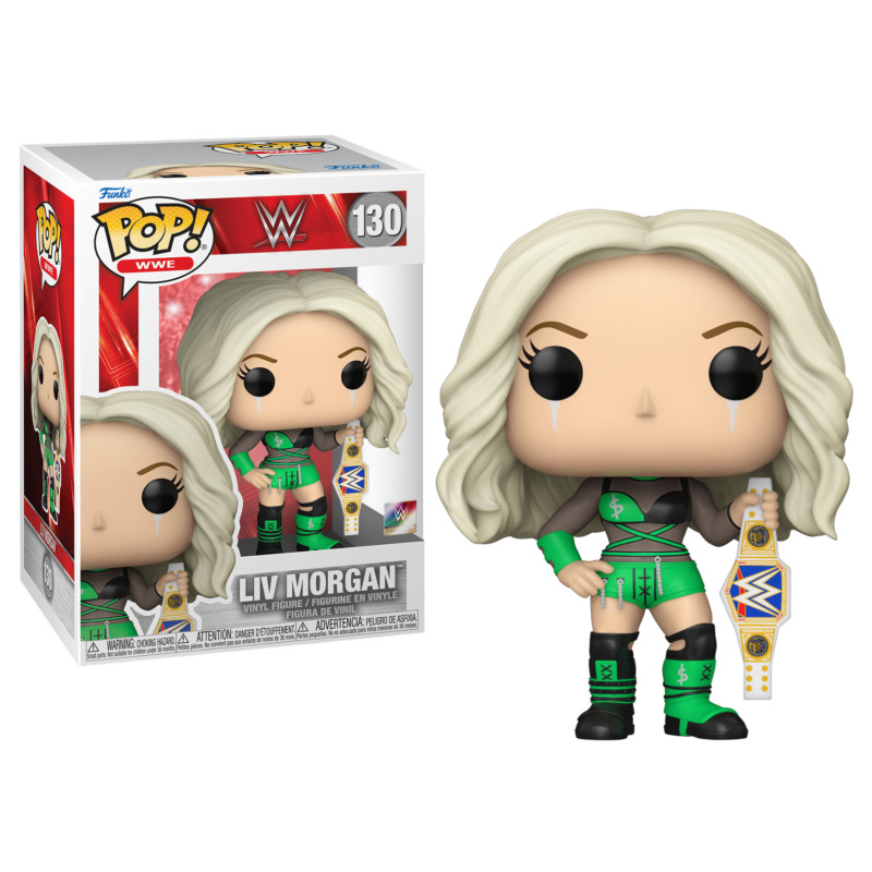 LIV MORGAN AVEC CEINTURE / WWE / FIGURINE FUNKO POP