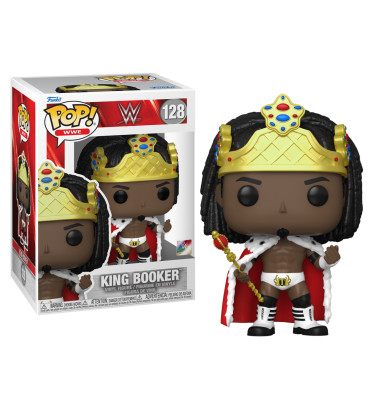 KING BOOKER / WWE / FIGURINE FUNKO POP