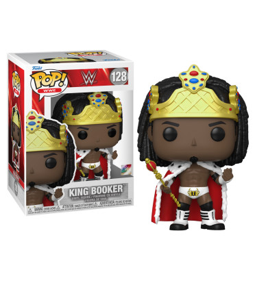 KING BOOKER / WWE / FIGURINE FUNKO POP KING BOOKER / WWE / FIGURINE FUNKO POP