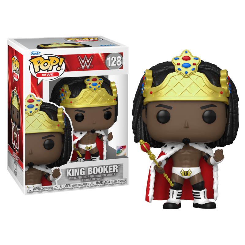 KING BOOKER / WWE / FIGURINE FUNKO POP