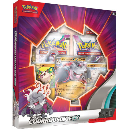 COFFRET COURROUSINGE EX / CARTE POKEMON VF