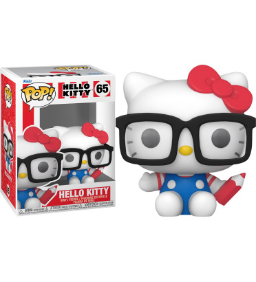 HELLO KITTY NERD / HELLO KITTY / FIGURINE FUNKO POP