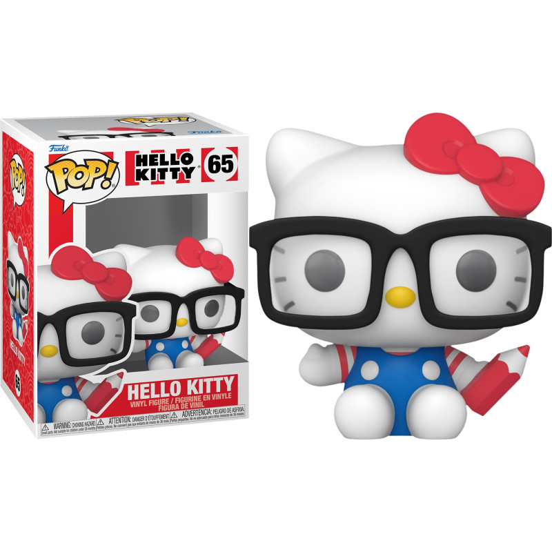 HELLO KITTY NERD / HELLO KITTY / FIGURINE FUNKO POP