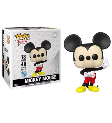 MICKEY MOUSE SUPER SIZE / DISNEY 100TH / FIGURINE FUNKO POP