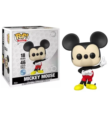 MICKEY MOUSE SUPER SIZE / DISNEY 100TH / FIGURINE FUNKO POP MICKEY MOUSE SUPER SIZE / DISNEY 100TH / FIGURINE FUNKO POP
