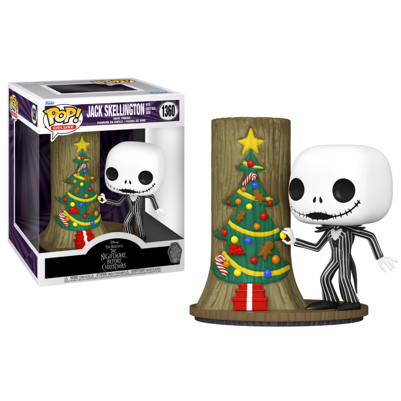 JACK SKELLINGTON WITH CHRISTMAS DOOR / LETRANGE NOEL DE MR JACK / FIGURINE FUNKO POP