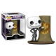 JACK SKELLINGTON WITH HALLOWEEN DOOR / LETRANGE NOEL DE MR JACK / FIGURINE FUNKO POP