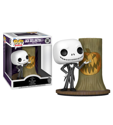 JACK SKELLINGTON WITH HALLOWEEN DOOR / LETRANGE NOEL DE MR JACK / FIGURINE FUNKO POP