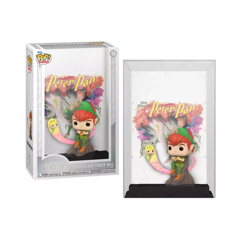 PETER PAN AND TINKER BELL MOVIE POSTERS / DISNEY 100TH / FIGURINE FUNKO POP