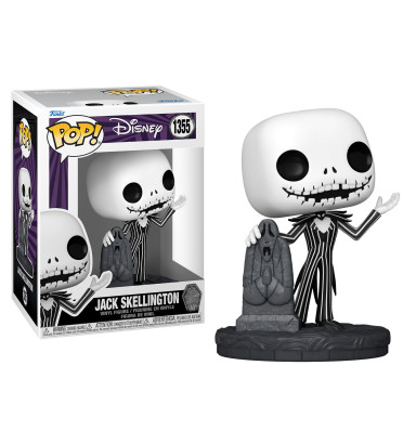 JACK SKELLINGTON AVEC PIERRE TOMBALE / LETRANGE NOEL DE MR JACK / FIGURINE FUNKO POP