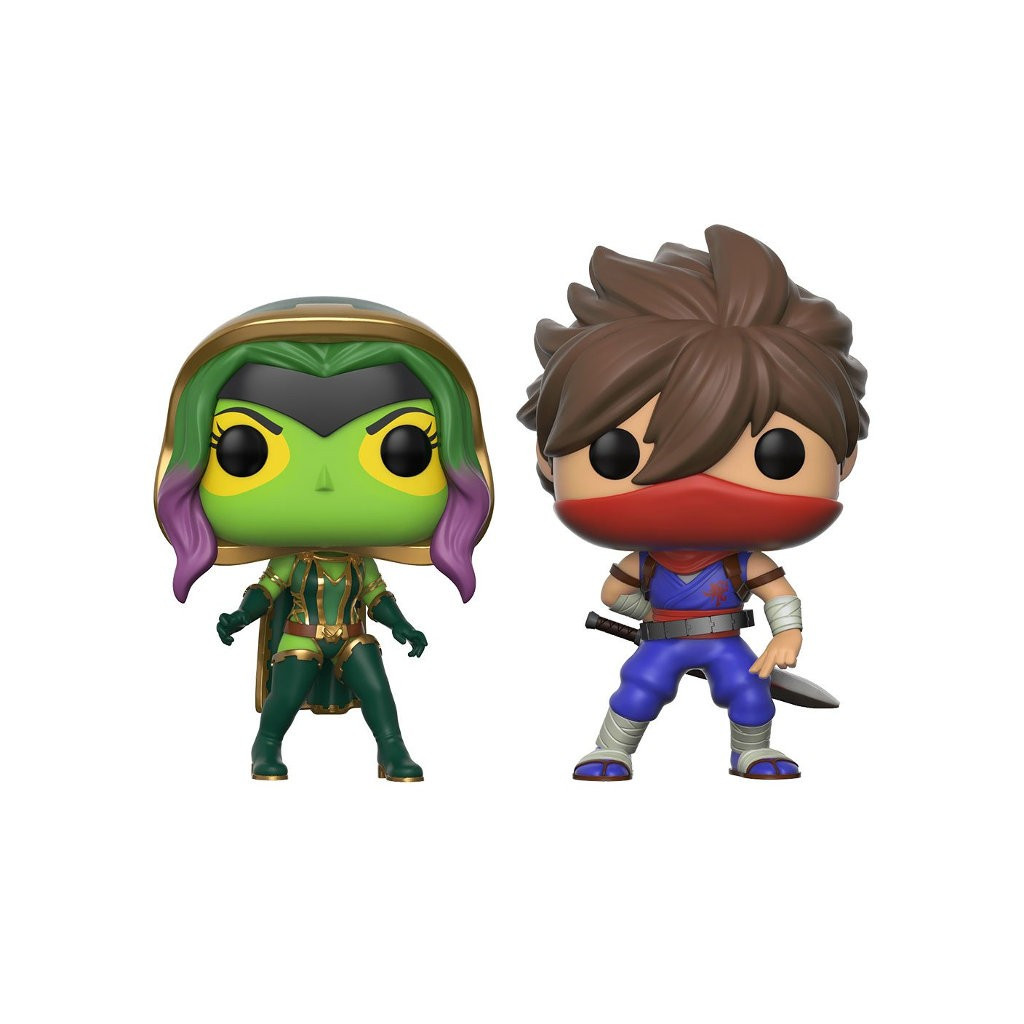 Figurine 2-Pack Gamora Vs Strider / Marvel Vs Capcom / Funko Pop Games