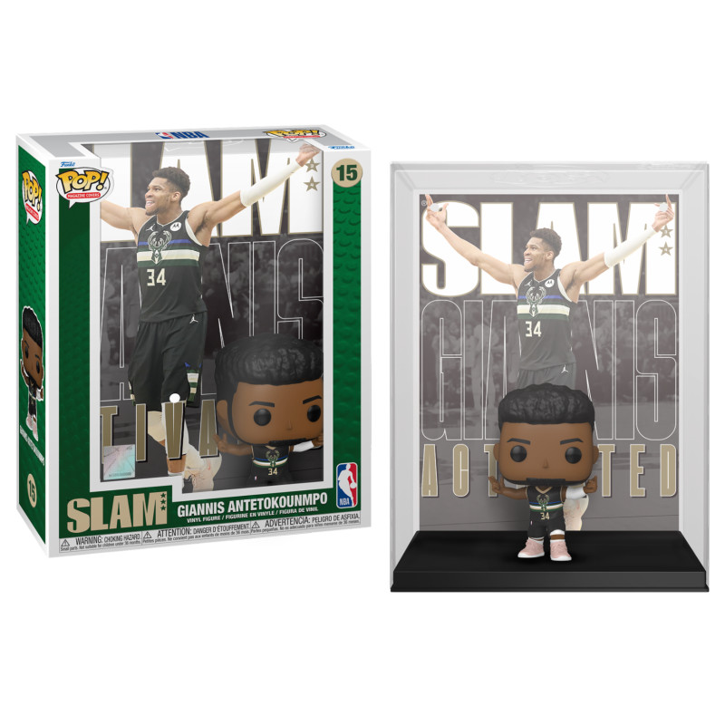 GIANNIS ANTETOKOUNMPO COVERS / SLAM / FIGURINE FUNKO POP