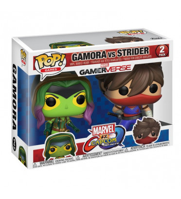 GAMORA VS STRIDER / MARVEL VS CAPCOM / FIGURINE FUNKO POP