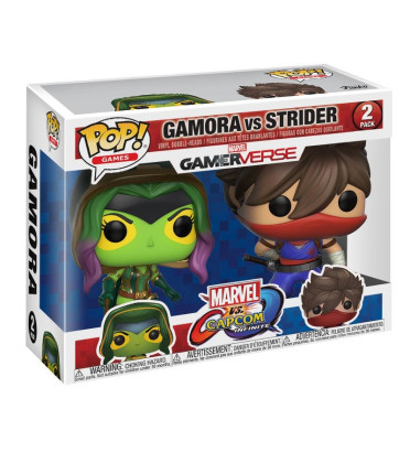 GAMORA VS STRIDER / MARVEL VS CAPCOM / FIGURINE FUNKO POP GAMORA VS STRIDER / MARVEL VS CAPCOM / FIGURINE FUNKO POP