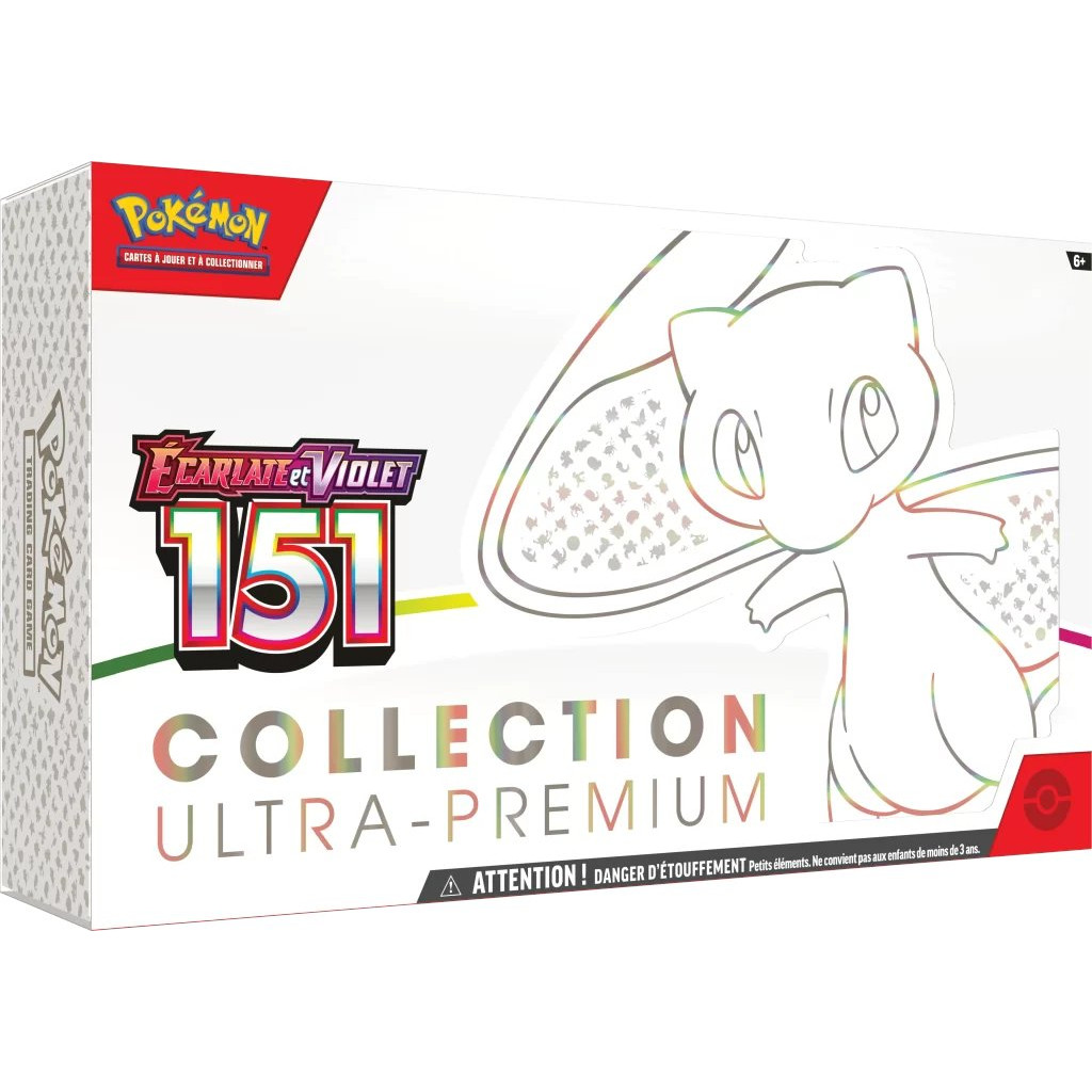 Coffret Ultra Premium Mew Ecarlate Et Violet 151 / Pokemon JCC