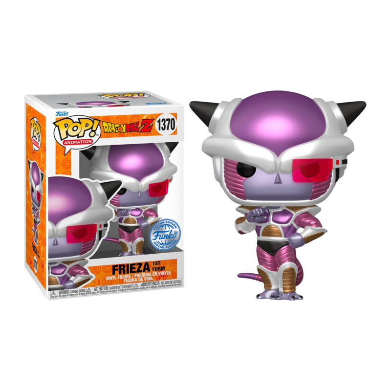 FRIEZA FIRST FORM METALLIC / DRAGON BALL Z / FIGURINE FUNKO POP / EXCLUSIVE SPECIAL EDITION