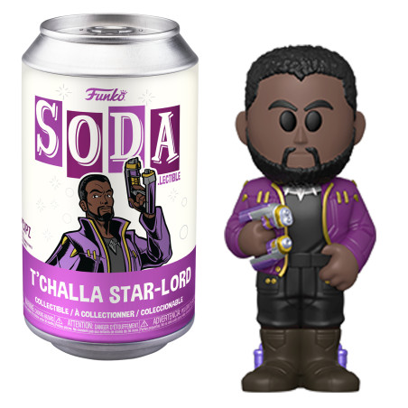 T'CHALLA STAR LORD / WHAT IF / FUNKO VINYL SODA