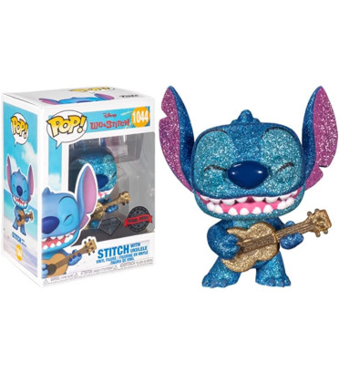 STITCH UKULELE / LILO ET STITCH / FIGURINE FUNKO POP / EXCLUSIVE EEE / DIAMOND STITCH UKULELE / LILO ET STITCH / FIGURINE FUNKO POP / EXCLUSIVE EEE / DIAMOND