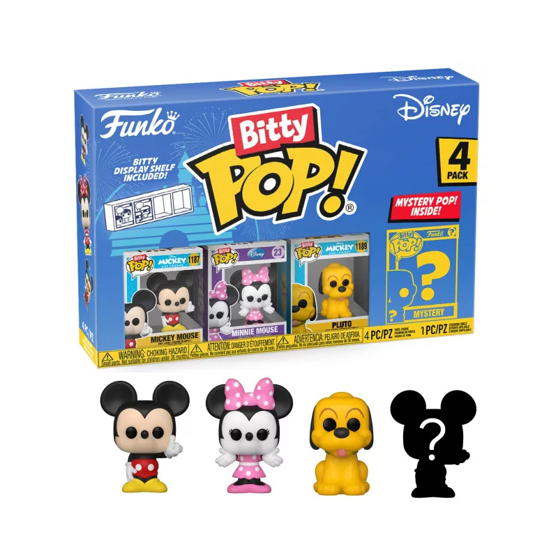 4-PACK MICKEY MOUSE / MICKEY MOUSE / FUNKO BITTY POP