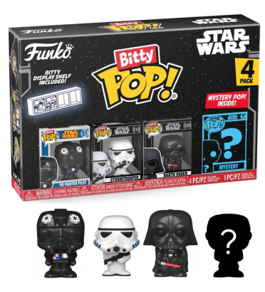 4-PACK DARK VADOR / STAR WARS / FUNKO BITTY POP 4-PACK DARK VADOR / STAR WARS / FUNKO BITTY POP