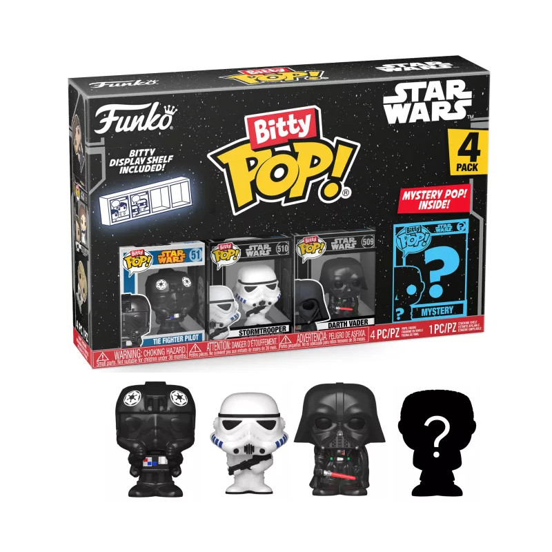 4-PACK DARK VADOR / STAR WARS / FUNKO BITTY POP