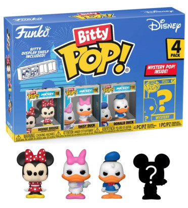 4-PACK MINNIE MOUSE / MICKEY MOUSE / FUNKO BITTY POP