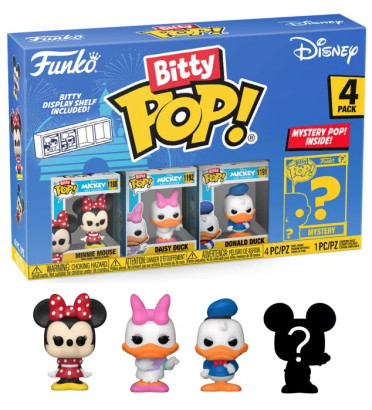 4-PACK MINNIE MOUSE / MICKEY MOUSE / FUNKO BITTY POP 4-PACK MINNIE MOUSE / MICKEY MOUSE / FUNKO BITTY POP