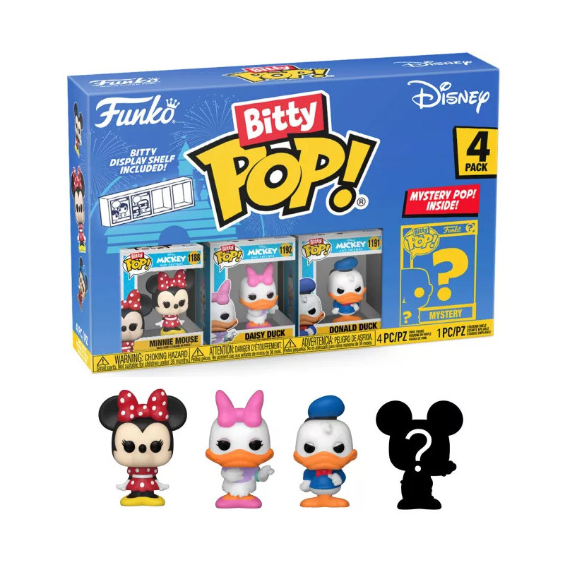 4-PACK MINNIE MOUSE / MICKEY MOUSE / FUNKO BITTY POP 4-PACK MINNIE MOUSE / MICKEY MOUSE / FUNKO BITTY POP