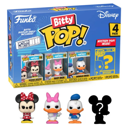 4-PACK MINNIE MOUSE / MICKEY MOUSE / FUNKO BITTY POP