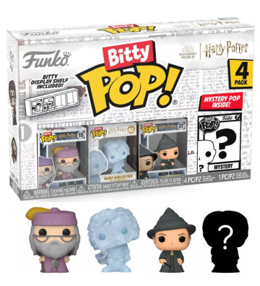 4-PACK ALBUS DUMBLEDORE / HARRY POTTER / FUNKO BITTY POP