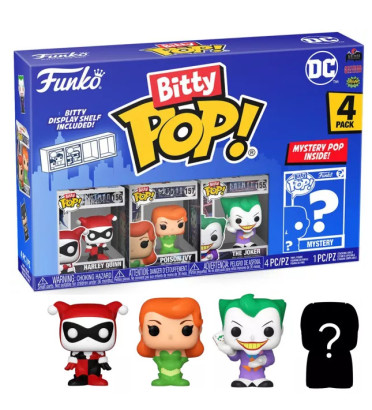 4-PACK HARLEY QUINN / BATMAN / FUNKO BITTY POP 4-PACK HARLEY QUINN / BATMAN / FUNKO BITTY POP