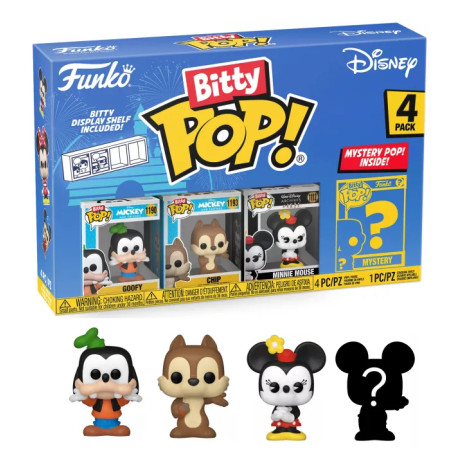 4-PACK DINGO / MICKEY MOUSE / FUNKO BITTY POP