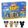 4-PACK MICKEY SORCIER / MICKEY MOUSE / FUNKO BITTY POP