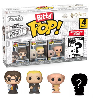 4-PACK HARRY POTTER AVEC HEDWIG / HARRY POTTER / FUNKO BITTY POP