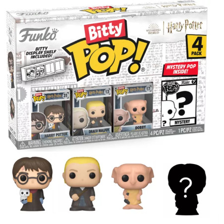 4-PACK HARRY POTTER AVEC HEDWIG / HARRY POTTER / FUNKO BITTY POP