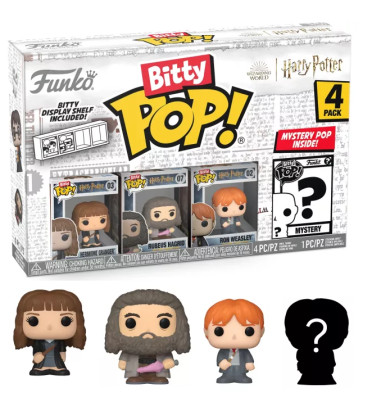 4-PACK HERMIONE BAGUETTE / HARRY POTTER / FUNKO BITTY POP