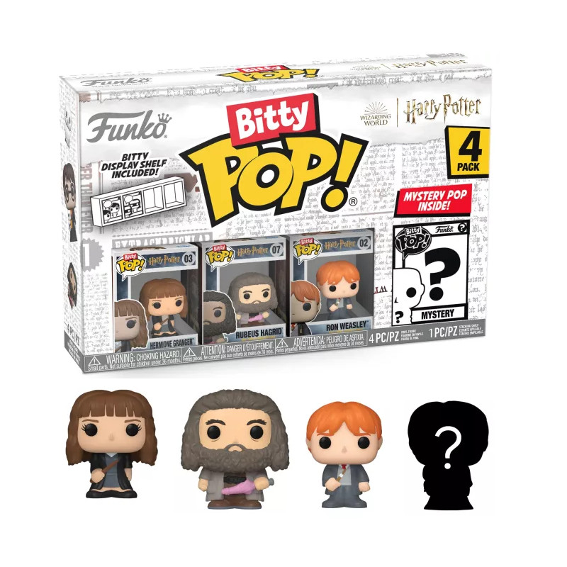 4-PACK HERMIONE BAGUETTE / HARRY POTTER / FUNKO BITTY POP