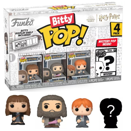 4-PACK HERMIONE BAGUETTE / HARRY POTTER / FUNKO BITTY POP