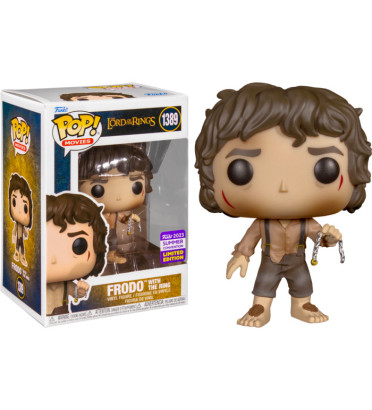 FRODO WITH THE RINGS / LE SEIGNEURS DES ANNEAUX / FIGURINE FUNKO POP / EXCLUSIVE SDCC 2023 FRODO WITH THE RINGS / LE SEIGNEURS DES ANNEAUX / FIGURINE FUNKO POP / EXCLUSIVE SDCC 2023