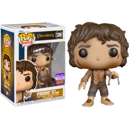 FRODO WITH THE RINGS / LE SEIGNEURS DES ANNEAUX / FIGURINE FUNKO POP / EXCLUSIVE SDCC 2023