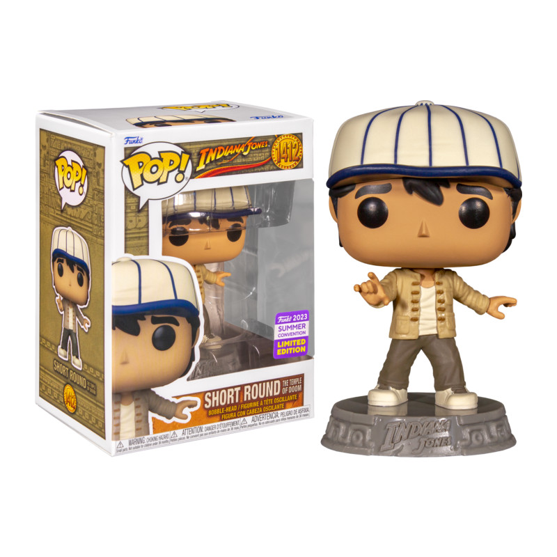 SHORT ROUND THE TEMPLE OF DOOM / INDIANA JONES 5 / FIGURINE FUNKO POP / EXCLUSIVE SDCC 2023