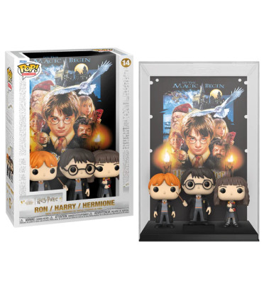 RON,HARRY,HERMIONE MOVIES POSTER / HARRY POTTER / FIGURINE FUNKO POP