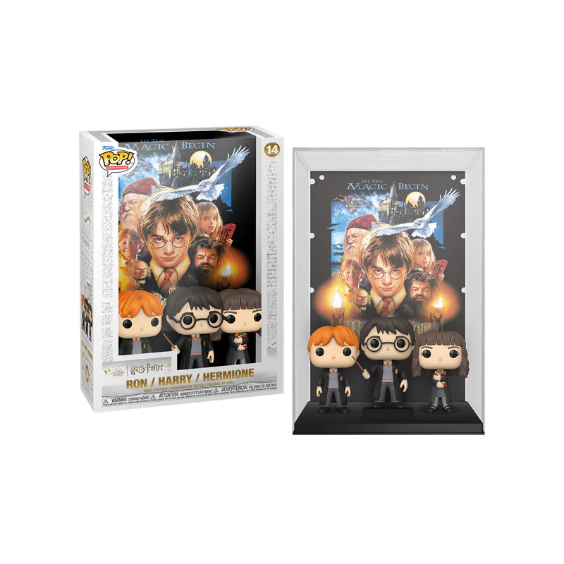 RON,HARRY,HERMIONE MOVIES POSTER / HARRY POTTER / FIGURINE FUNKO POP