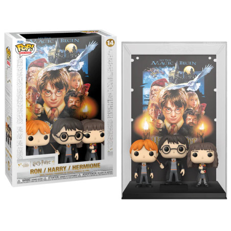 RON,HARRY,HERMIONE MOVIES POSTER / HARRY POTTER / FIGURINE FUNKO POP