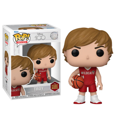 TROY HIGH SCHOOL MUSICAL / DISNEY 100TH / FIGURINE FUNKO POP