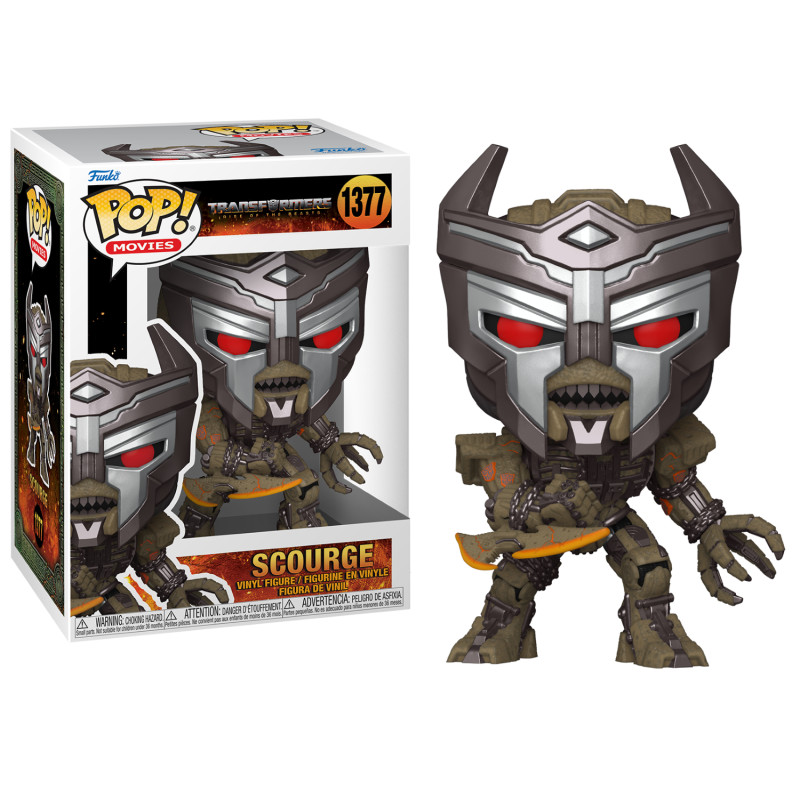 SCOURGE / TRANSFORMERS RISE OF THE BEASTS / FIGURINE FUNKO POP