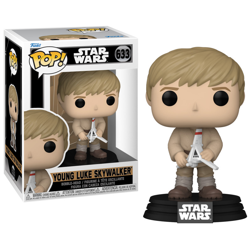 YOUNG LUKE SKYWALKER / STAR WARS OBI-WAN / FIGURINE FUNKO POP