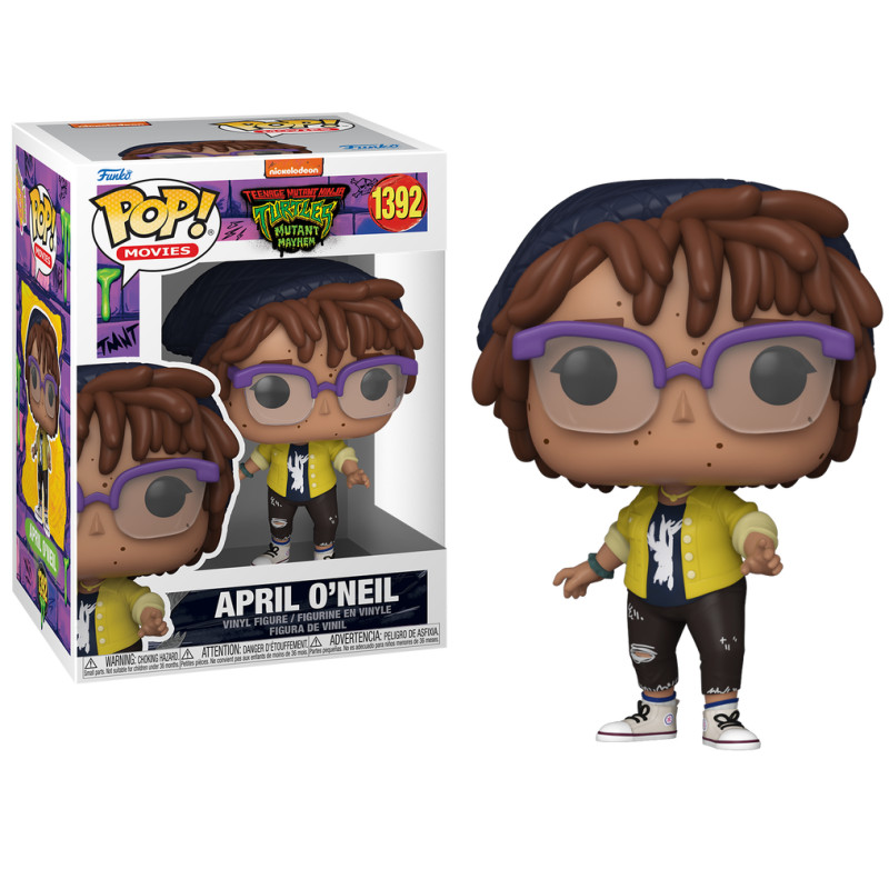 APRIL ONEIL / LES TORTUES NINJAS MAYHEM / FIGURINE FUNKO POP