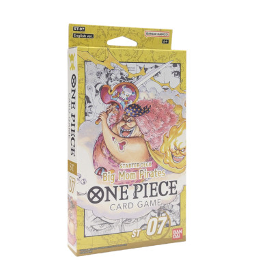 STARTER DECK ONE PIECE BIG MOM PIRATES ST-07 / CARTE VERSION ANGLAISE